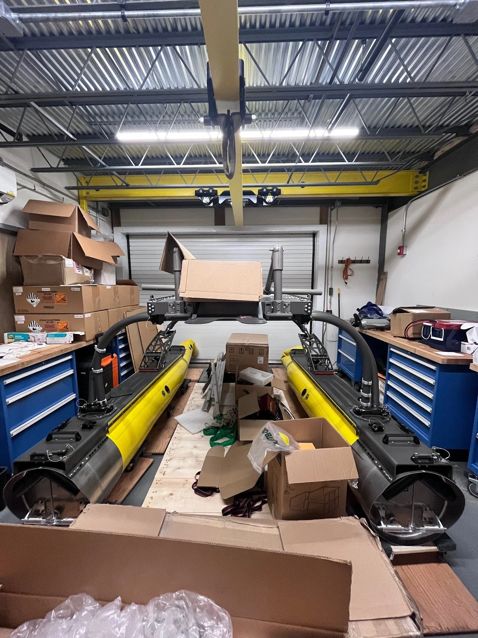 The ASV is currently being prepared for deployment.