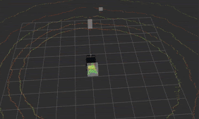  Robot perspective of identifying a target object for scanning. 