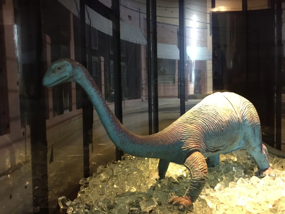 brontosaurus at cadillac dealership Jackson MS_b.jpg