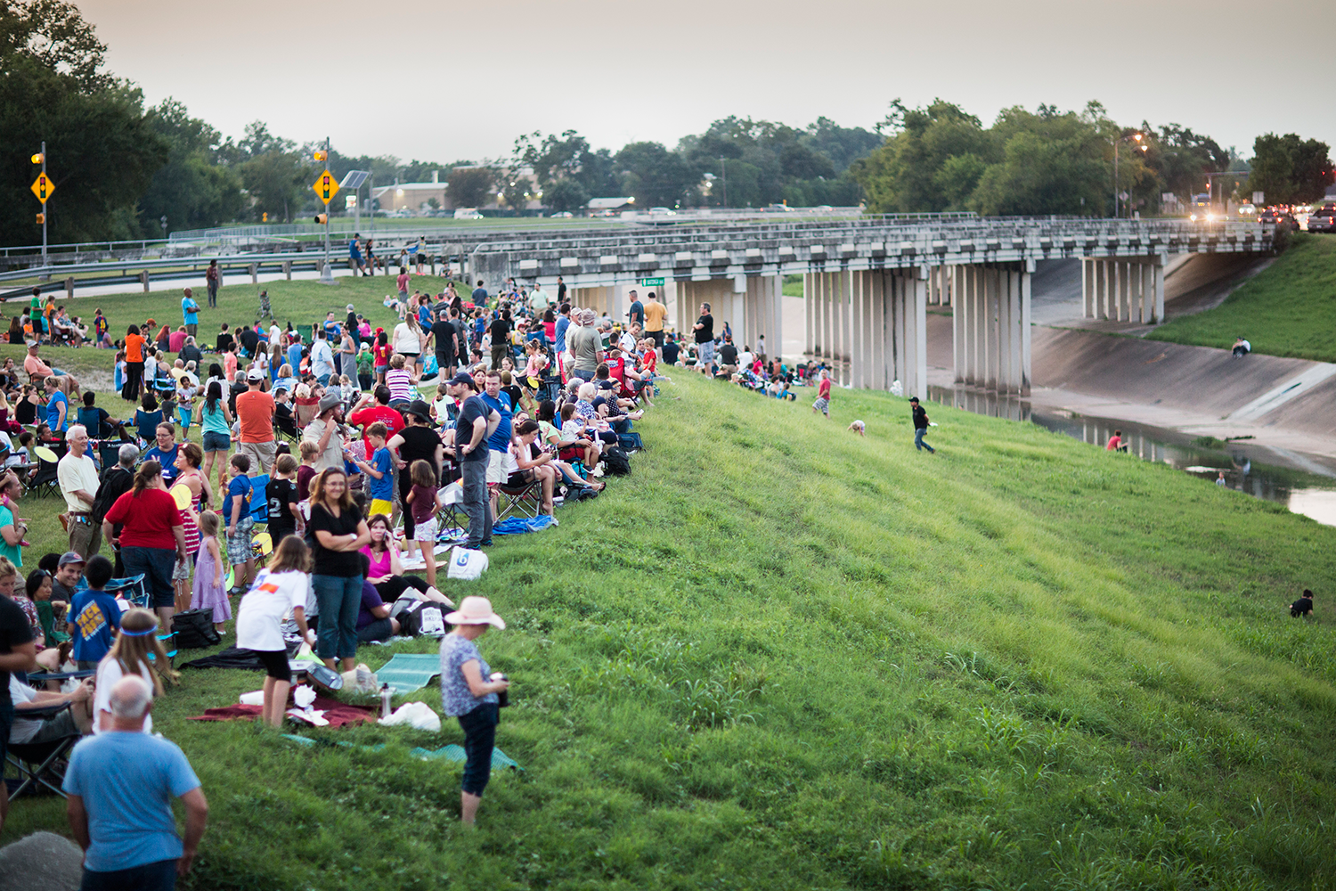 White Oak Bayou. Photo by F. Carter Smith, Courtesy of Houston Parks Board