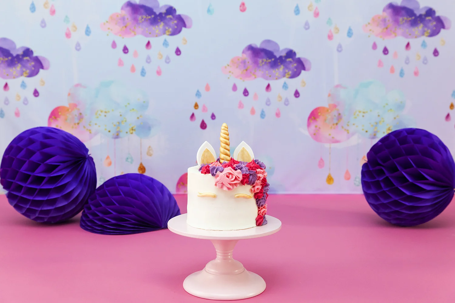 Unicorn Cake Smash