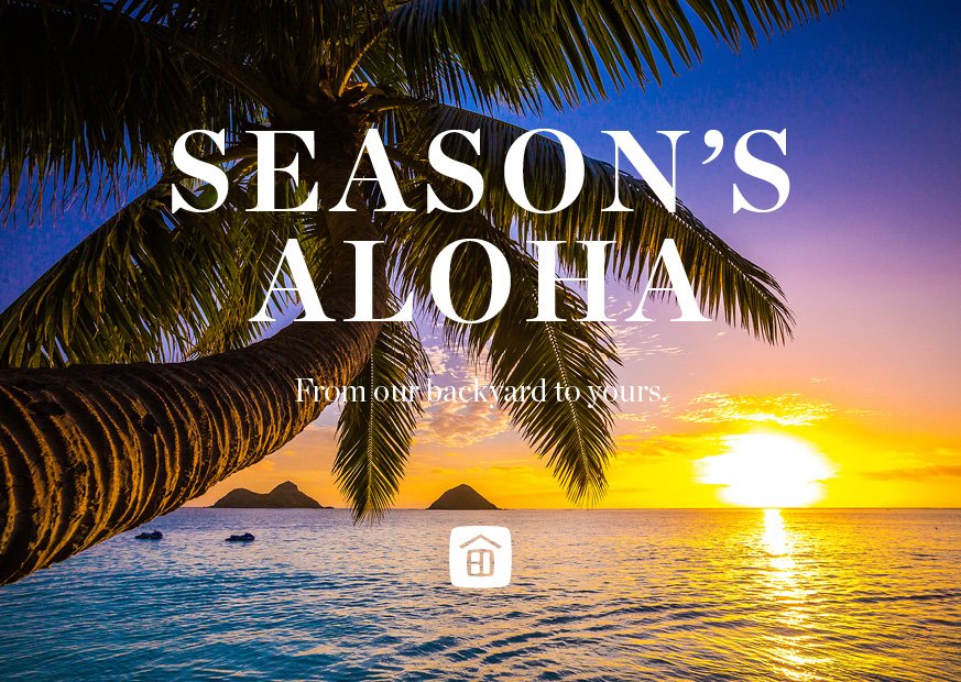 Season's Aloha - Ocean Sun