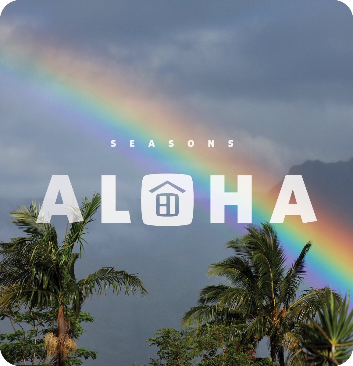 Aloha Logo - Rainbow