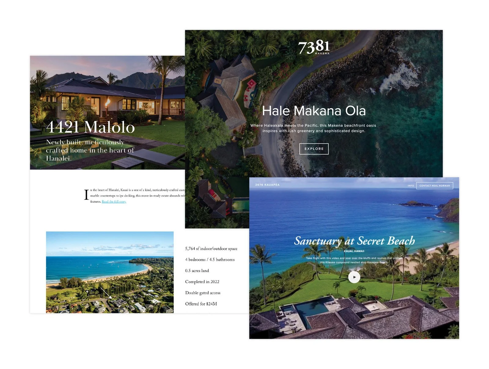 Custom Property Website