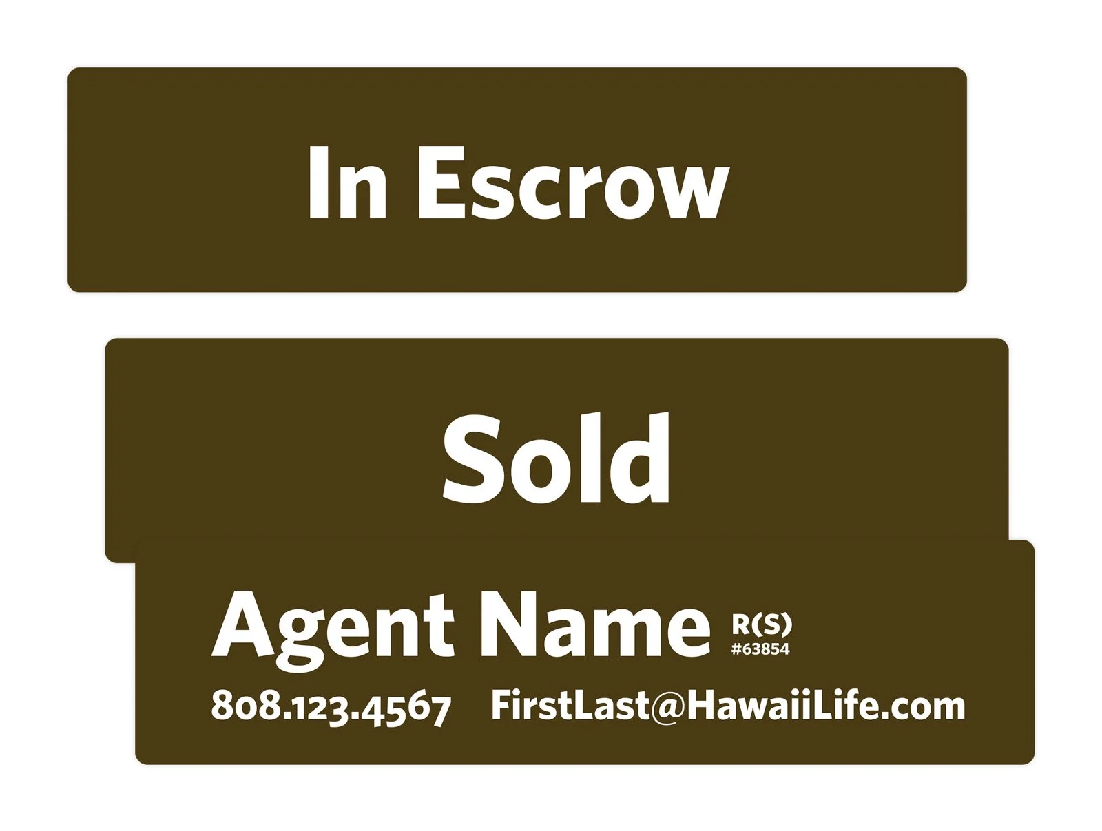 Agent and Headline Riders