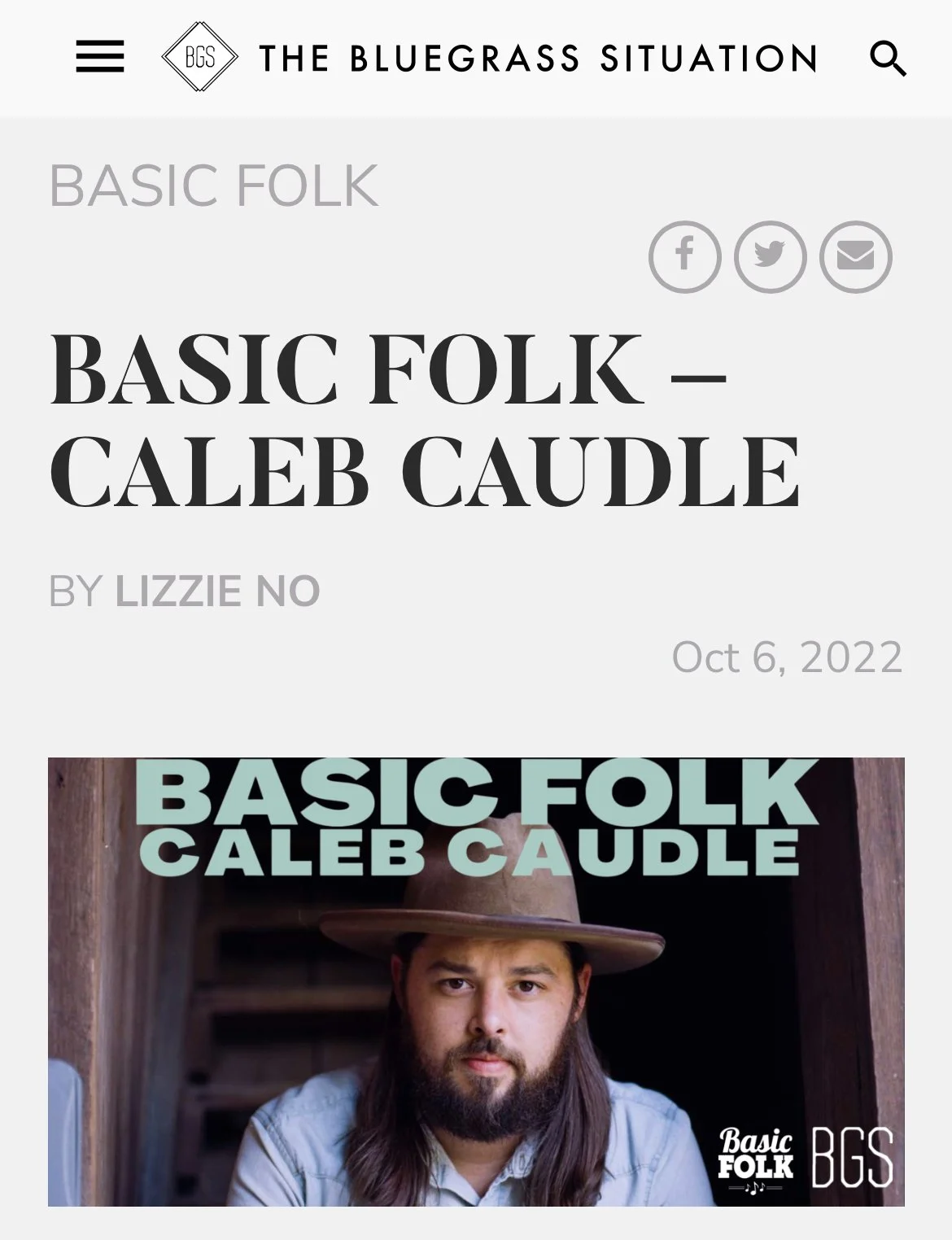 The Bluegrass Situation: Basic Folk Podcast