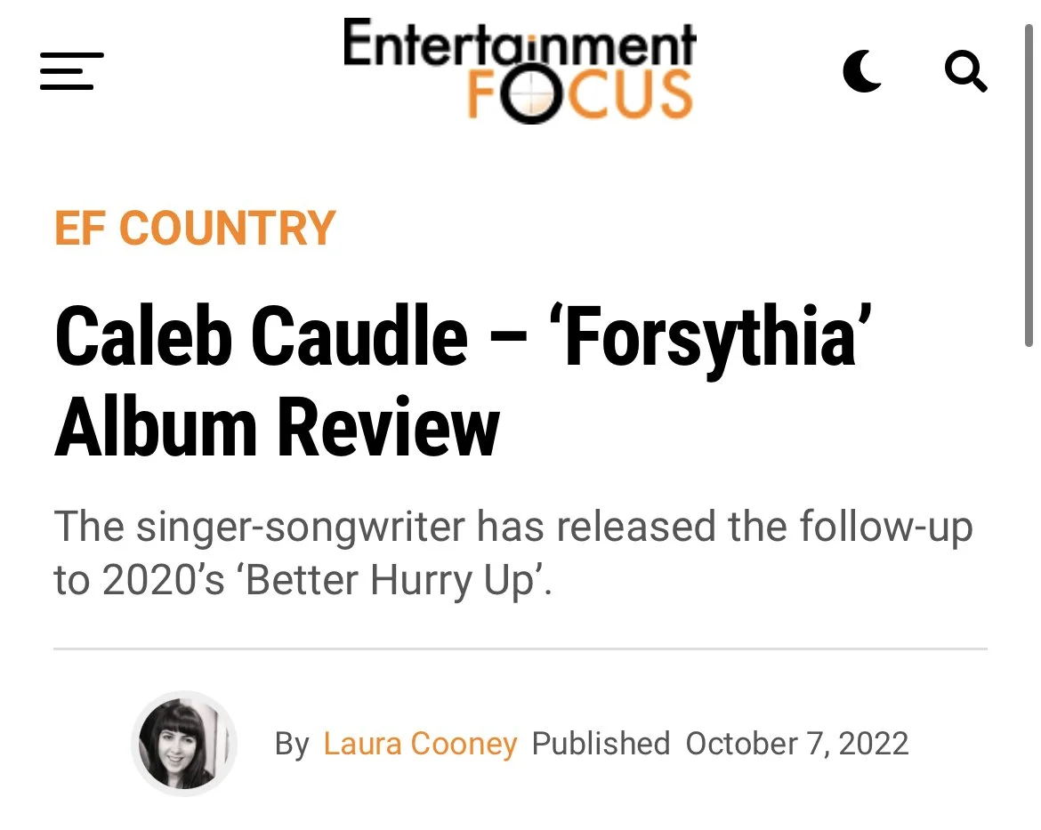 Thanks to Entertainment Focus for a glowing review!