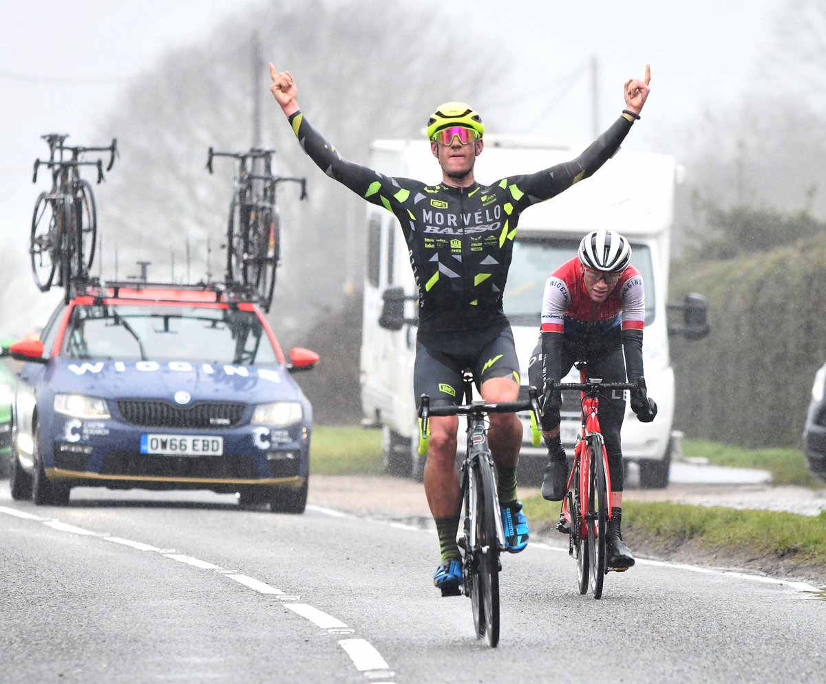 Mikey Mottrom wins the Jock Wadley Memorial RR. Photo: VeloUK