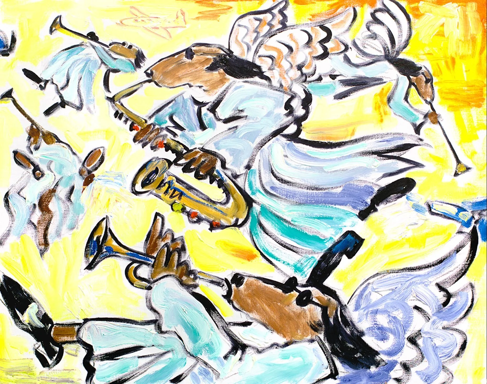 'Hound Heaven' Standard Giclee Artwork - Limited Edition