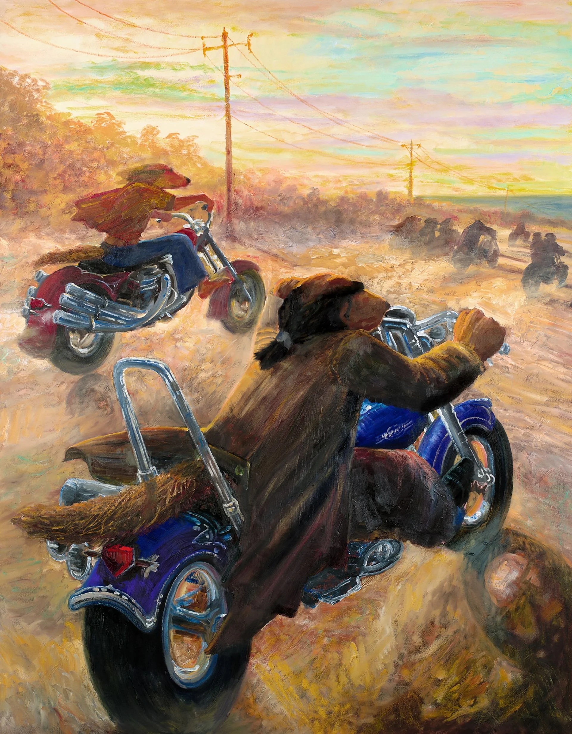 'Bound for Beaconsfield' Large Giclee Artwork - Limited Edition