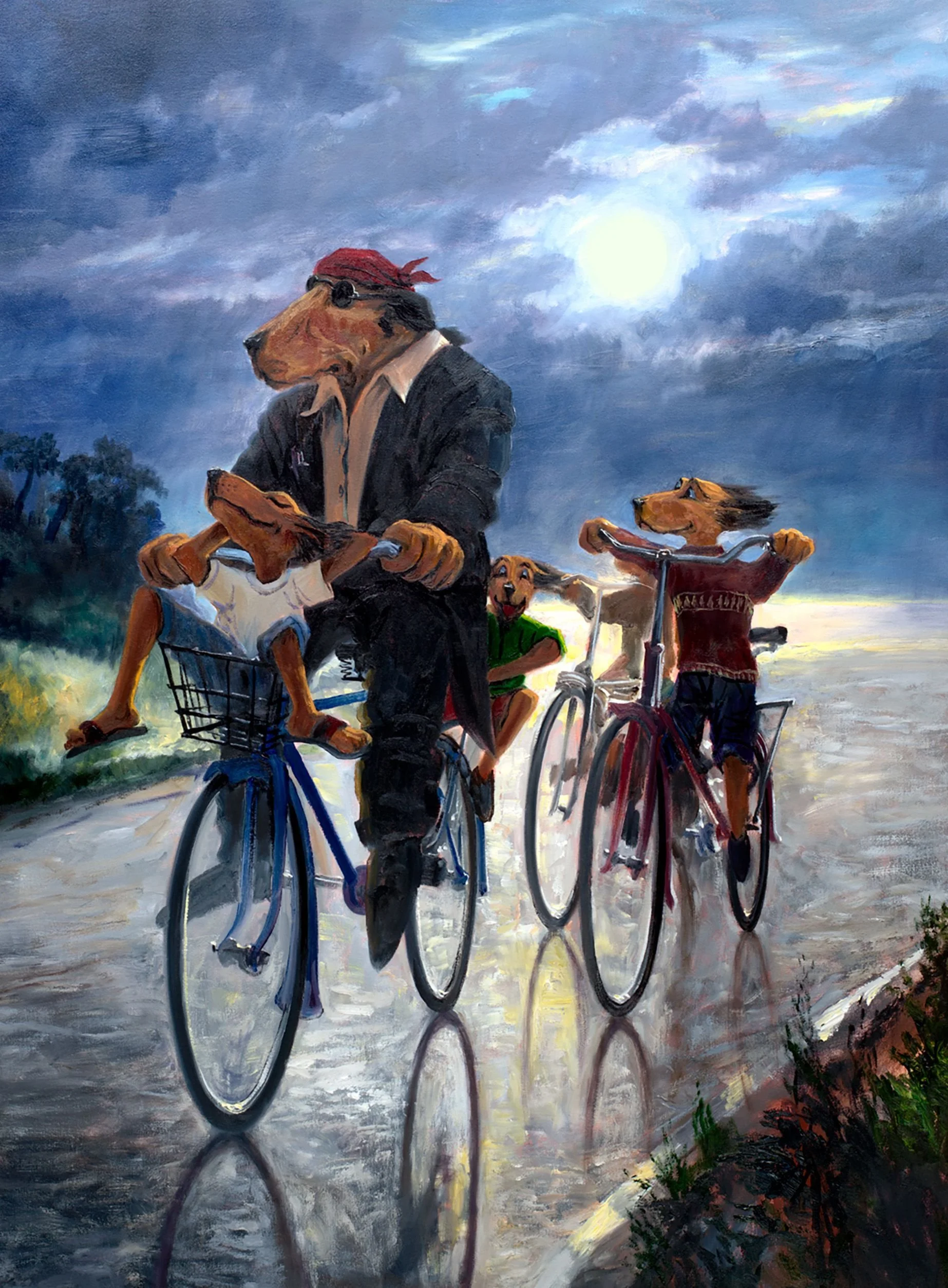 'Houndlings Reward' Small Giclee Artwork - Limited Edition