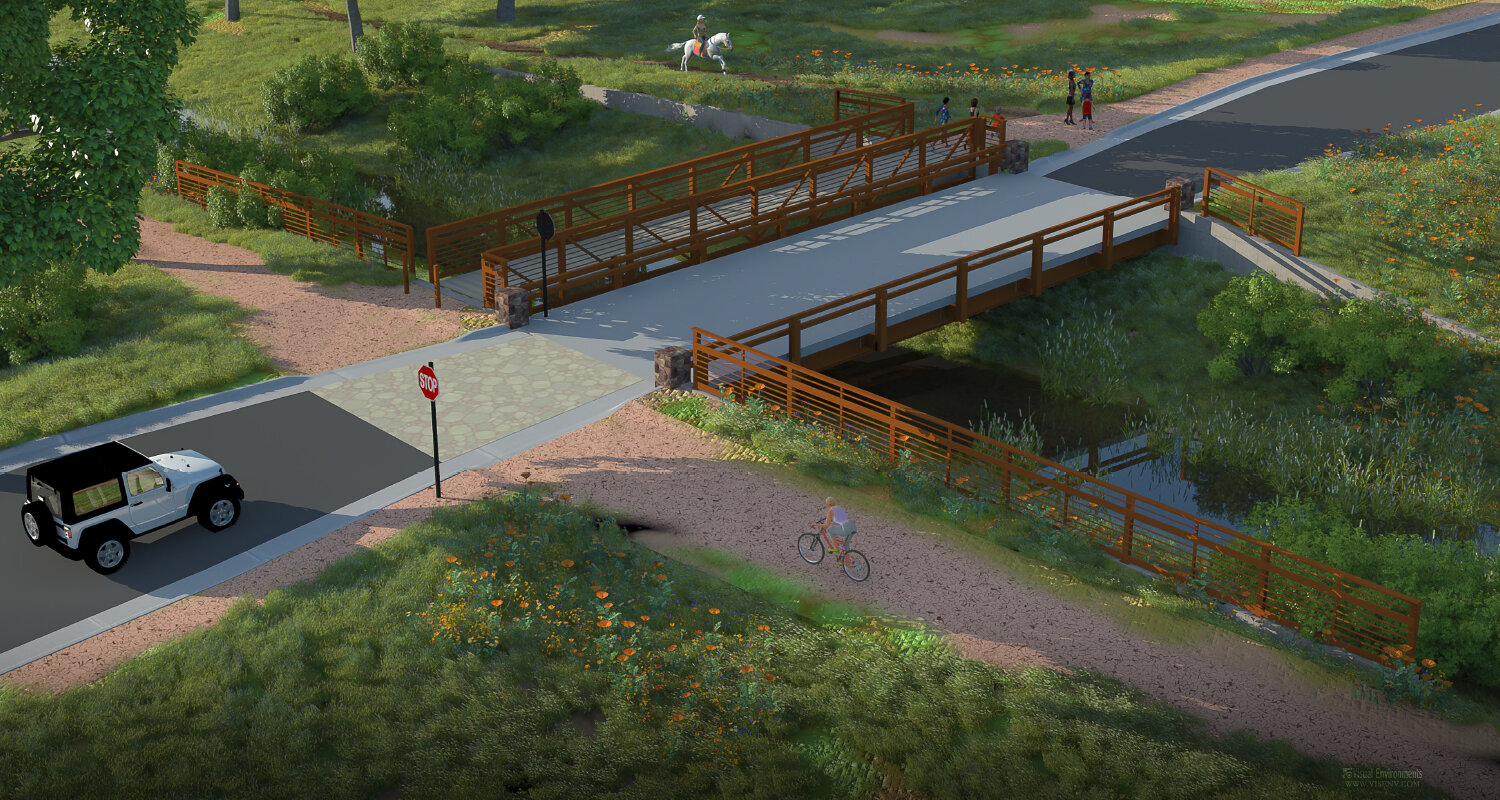 Crossings at High Line Canal - Entry Feature 3D Model South - Plan West.jpg