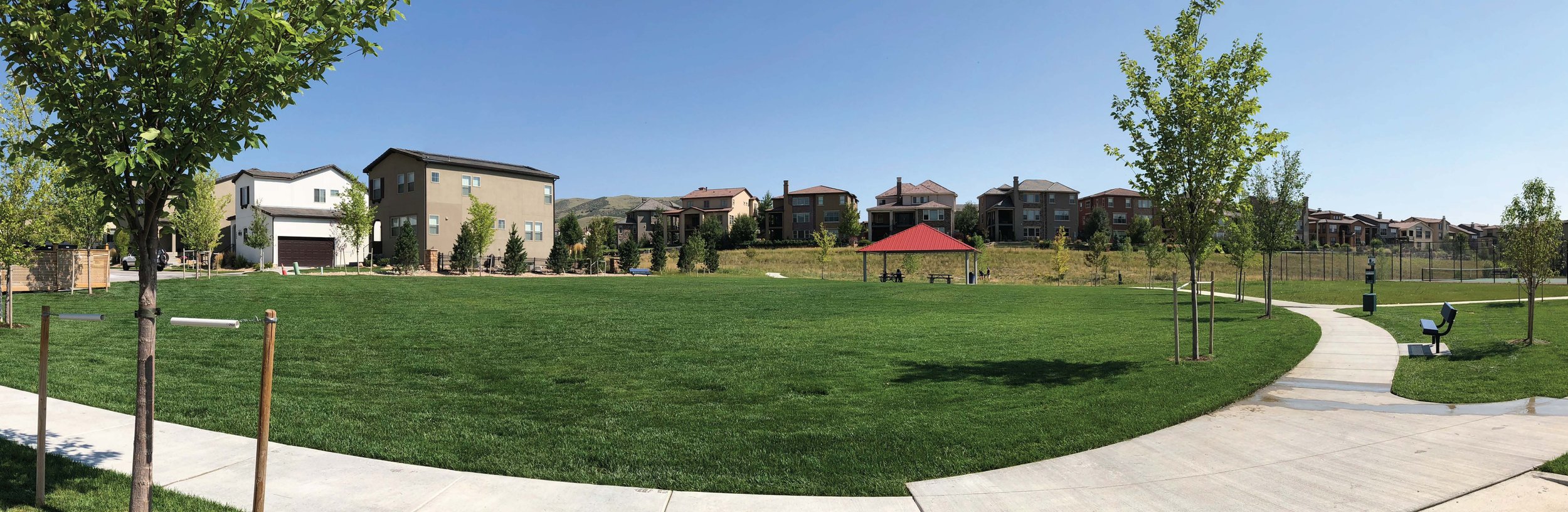 Orchard Park Pano - Looking across lawn to shelter.jpg