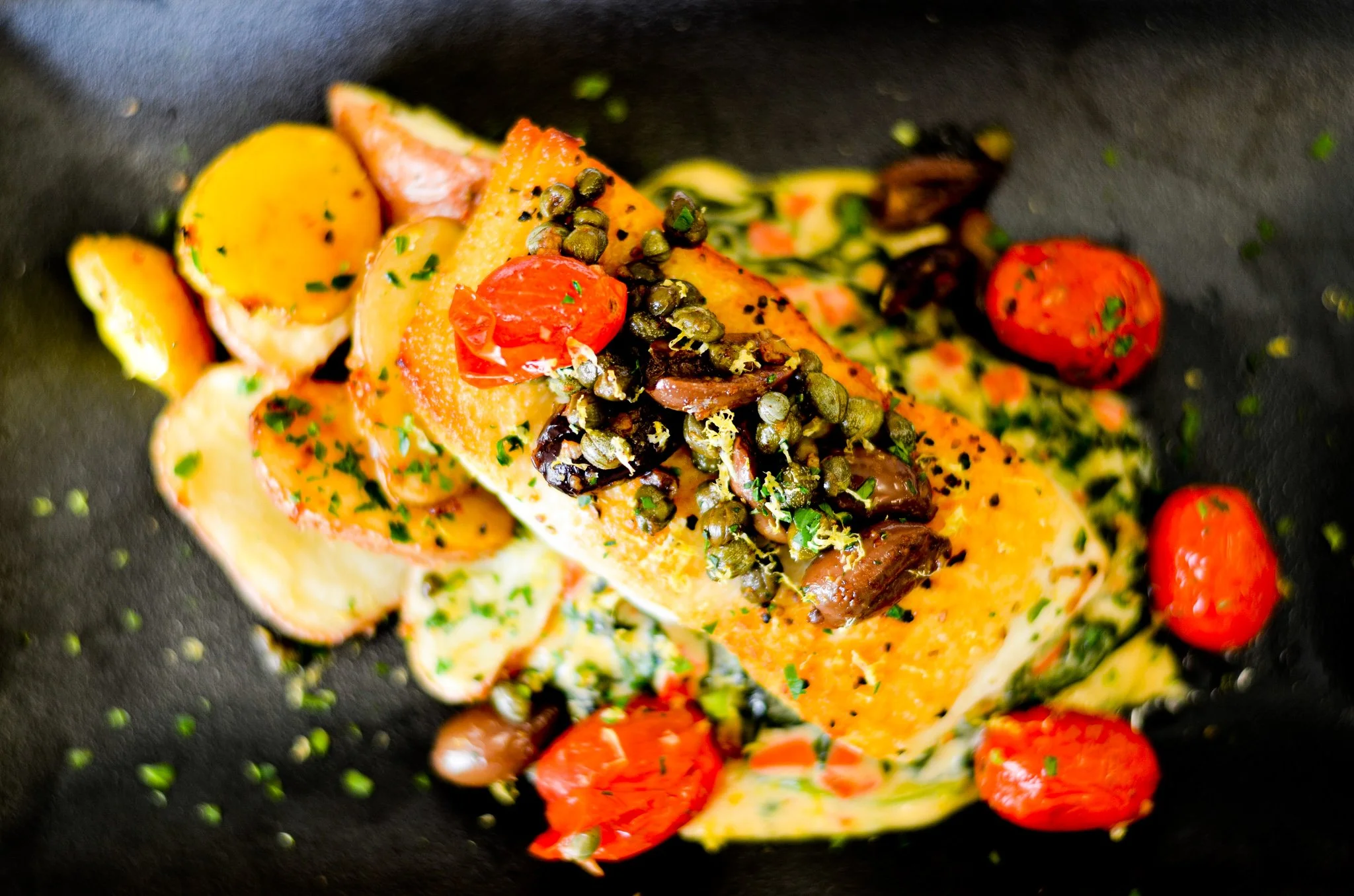 Served Dinner Entrée Menu — B&B Catering & Events