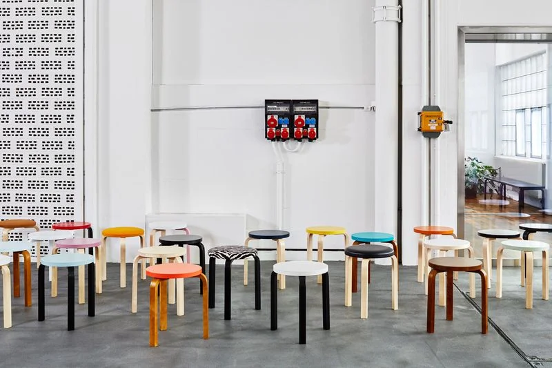 scandinavian design stools
