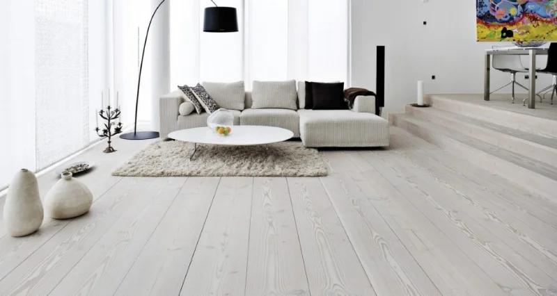 scandinavian design open floors