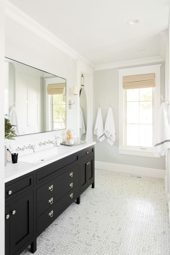 too attached to the idea of double sinks to give it up? try a trough-sized single sink with dual faucets for a unique look that adds a one-of-a-kind touch, without completely sacrificing the idea of having a second sink.