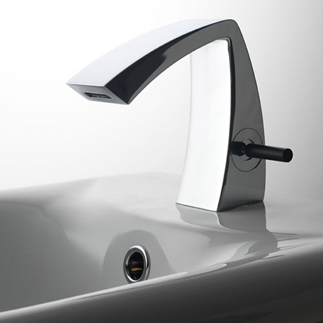 treemme single hole contemporary bent spout lav faucet in polished chrome - the ultimate guide to luxury plumbing by the delight of design