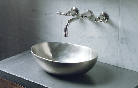 kallista pewter vessel sink - the ultimate guide to luxury plumbing by the delight of design