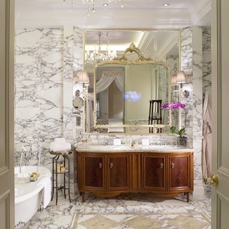 czech & speake classical bathroom suite with porcelain lever handles in polished chrome and clawfoot tub - the ultimate guide to luxury plumbing by the delight of design