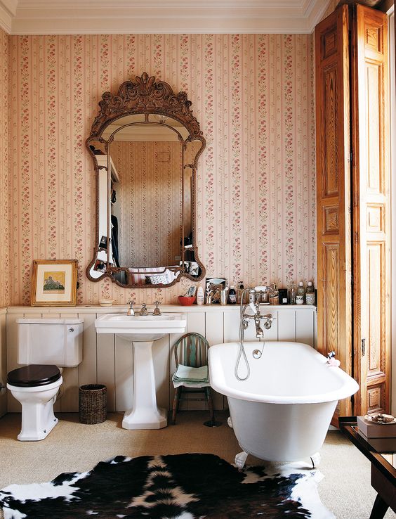 czech & speake bathroom with deco widespread lav faucet and freestanding traditional tub filler in polished chrome - the ultimate guide to luxury plumbing by the delight of design