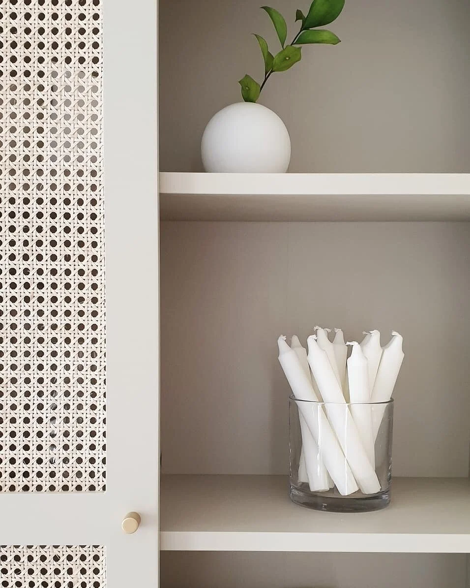 cane cabinet and wishbone @houseofhawkes