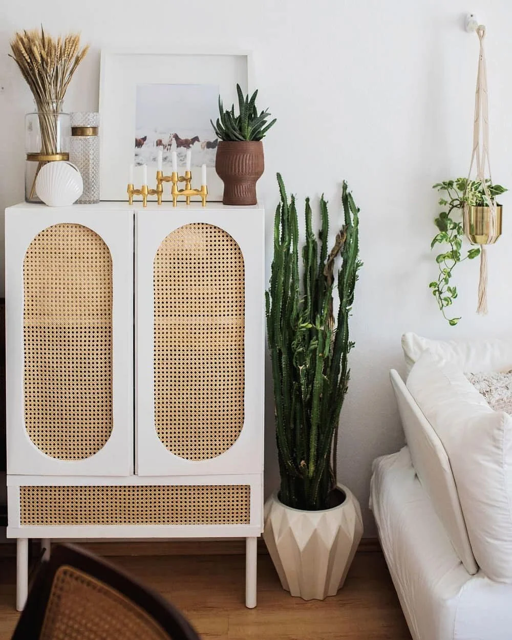 mid century wardrobe by @abohemiansattic