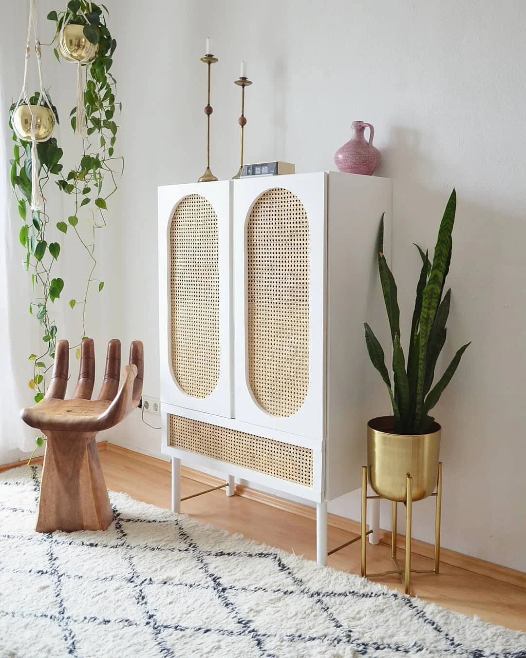 mid century wardrobe by @abohemiansattic