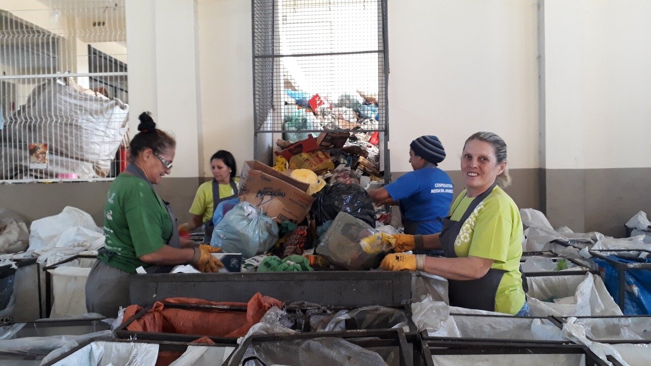 Cooperative Nossa Senhora Aparecida, Vila Lemos, Campinas, Brazil. Photo: Jutta Gutberlet