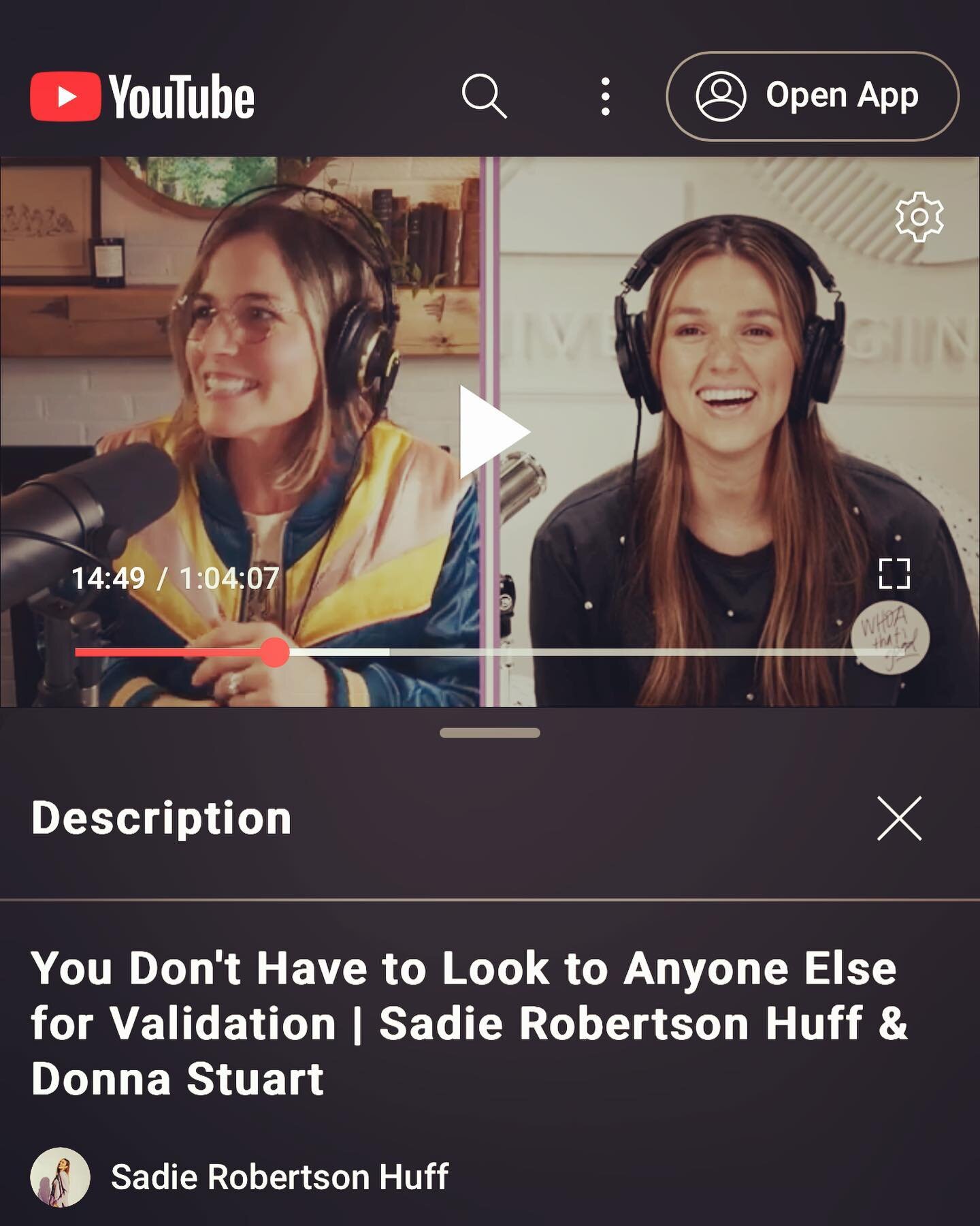 What a FUN conversation!
We LAUGHED!!
I CRIED!
We GOT REAL!
I talked about when I GOT FIRED from the ministry because of ME! 
We talked about LOVE &amp; HATE!
How to make BEST DECISIONS!
And GROWING!

Grateful for my sweet friend, @legitsadierob , @l