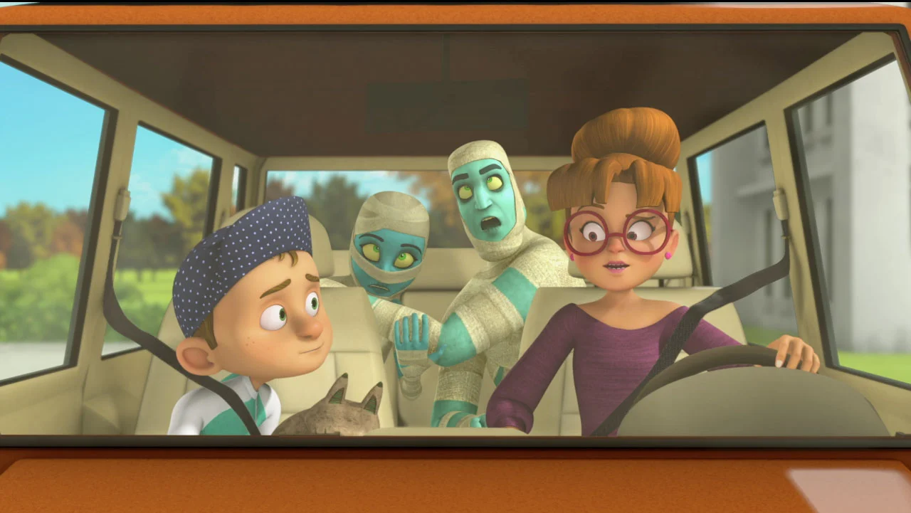 One of the projects Alison wrote for Kickstart was Under Wraps, a CG Halloween special which aired on Family Channel and Cartoon Network.