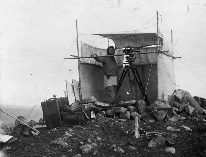 Hubert Earle Girdlestone on Mount Kaukau, Wellington