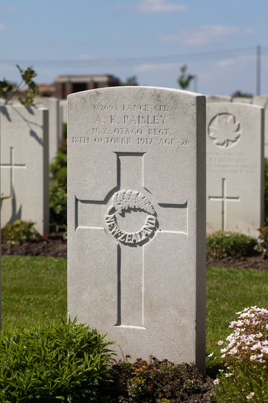 Andrew Kerr Paisley Headstone