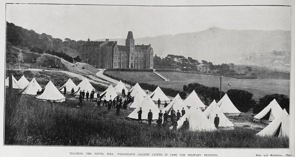 WELLINGTON COLLEGE CADETS 1907