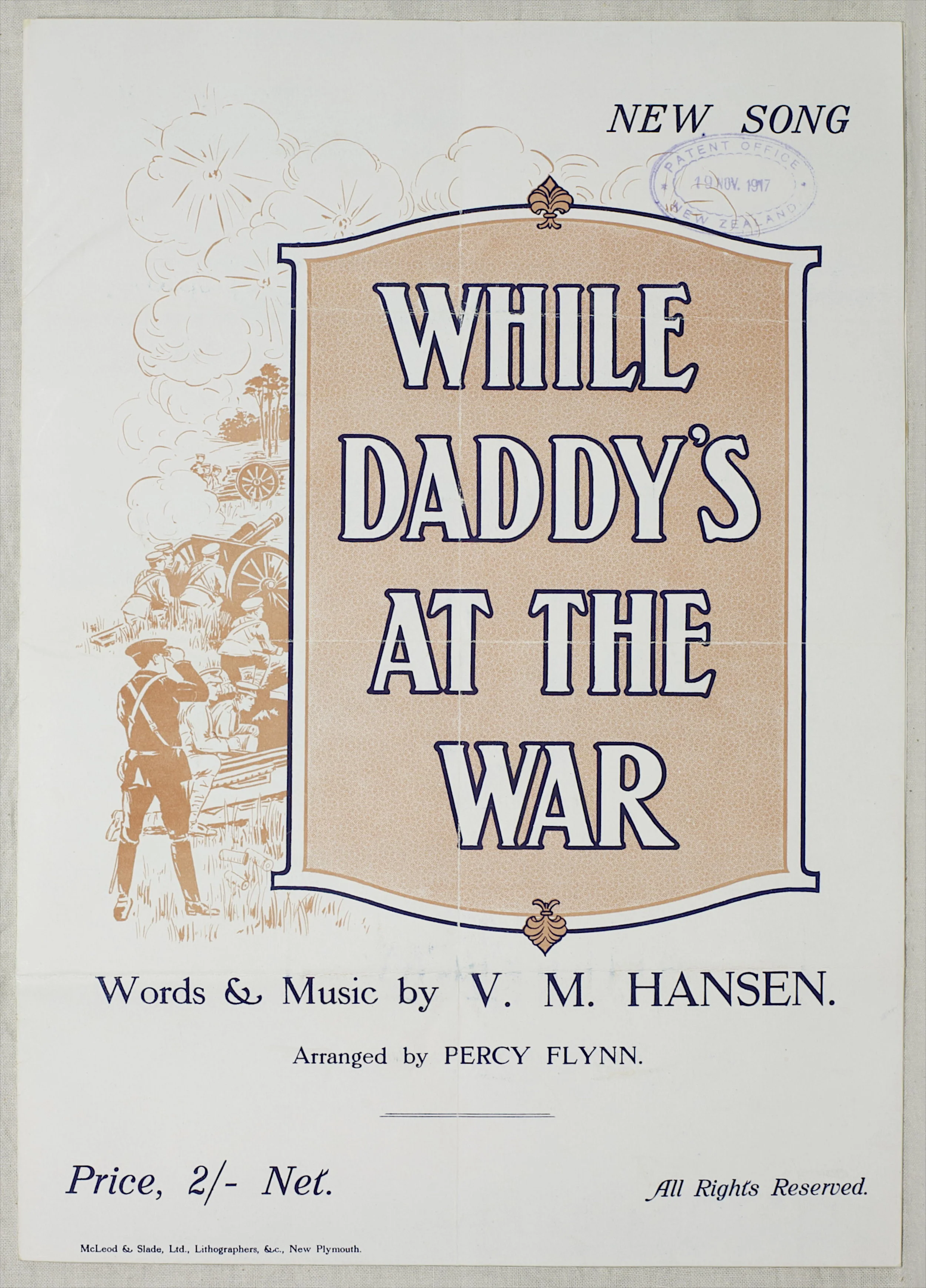 While Daddy's at war