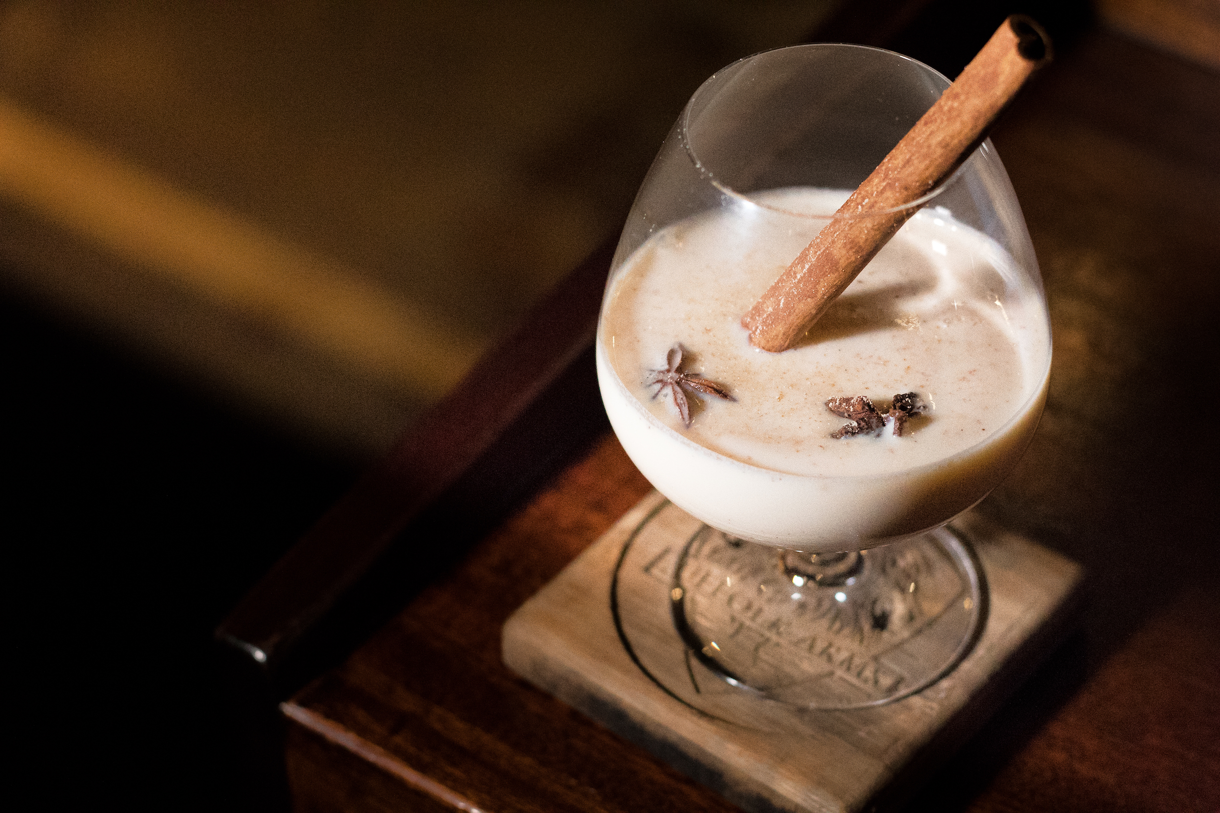 Delicious Coquito Cocktail with Deadhead Rum