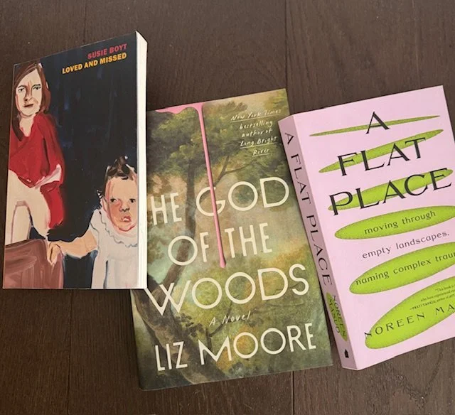      

 
    A FLAT PLACE: MOVING THROUGH EMPTY LANDSCAPES, NAMING COMPLEX TRAUMA by Noreen Masud   Masud fled her abusive family in Pakistan at fifteen and spent several years after tracing her steps of post-traumatic stress disorder through the fla