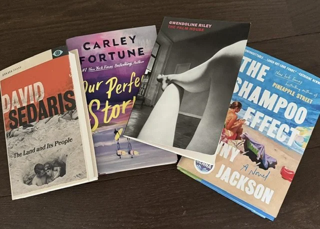      

 
    THE LAND AND ITS PEOPLE by David Sedaris    Sedaris, known for his honest and funny observations on life—mostly his—aims these twenty-eight essays at what’s involved in growing older. The humiliations of tall toilet seats and walkers. Th