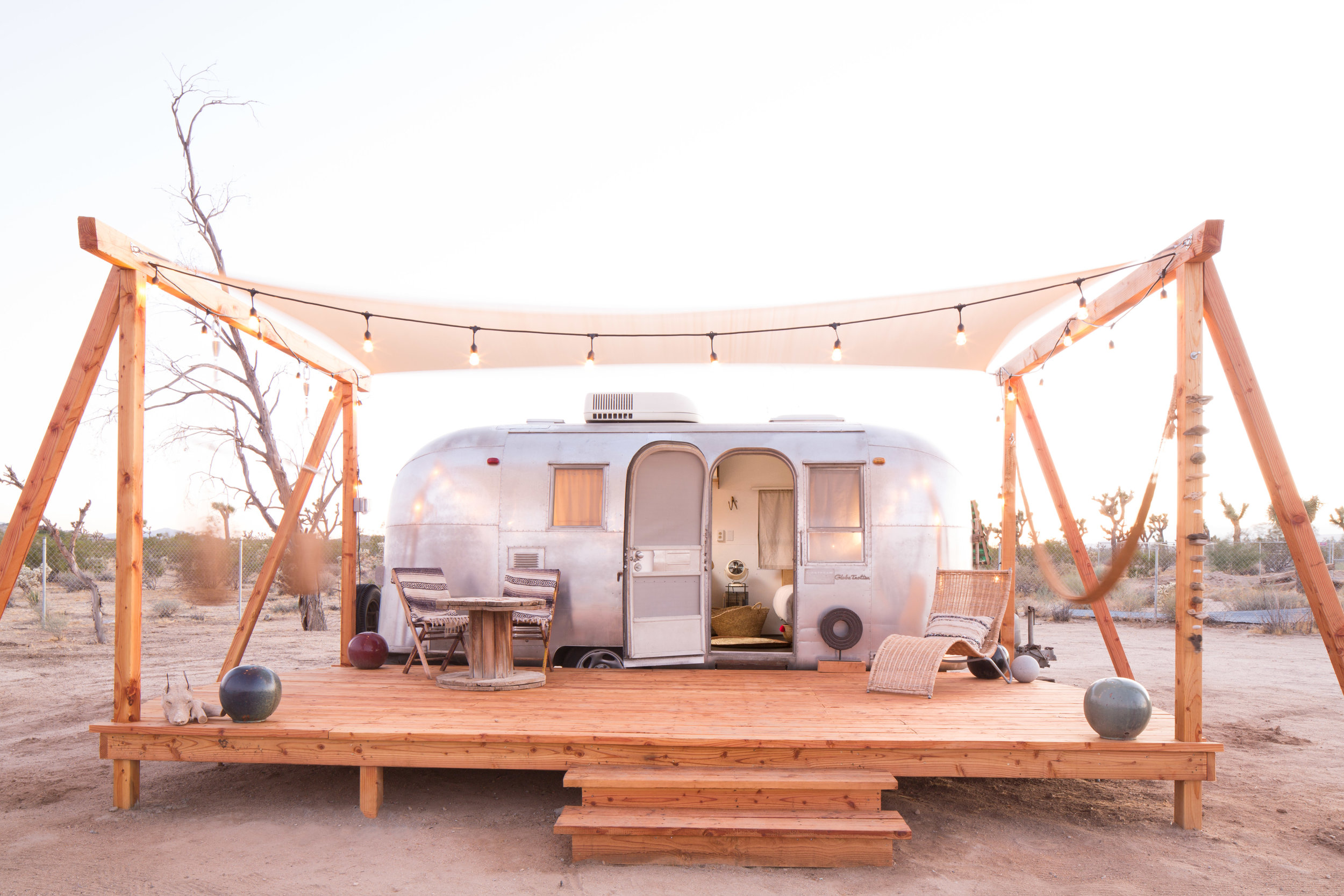 Joshua Tree Acres Airstream Resort Hospitality Photography