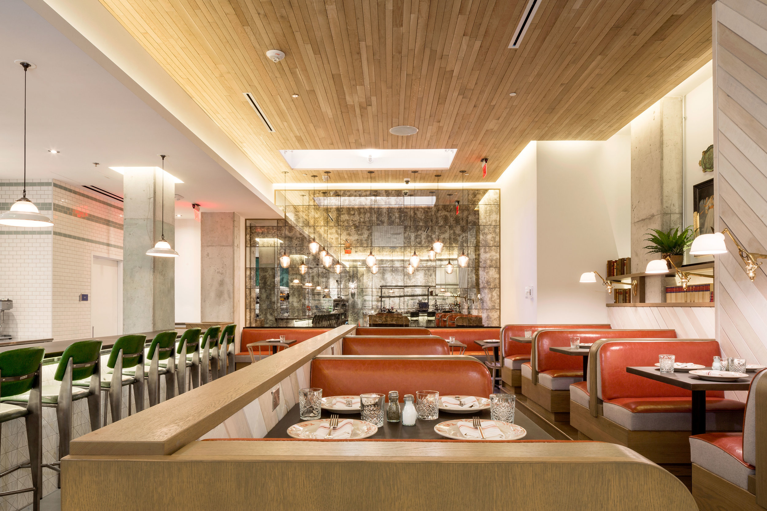 POD DC Hotel Crimson Diner Restaurant Photography