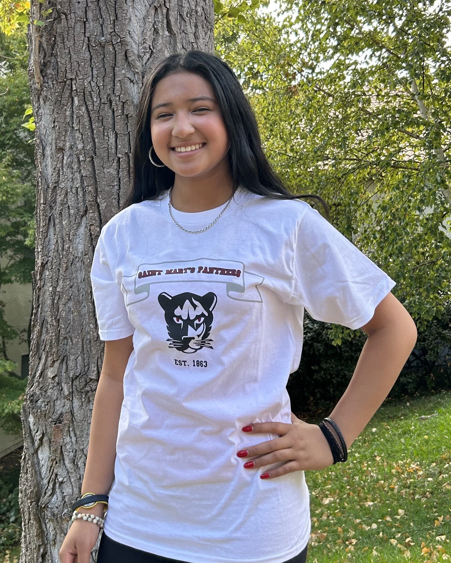 T-shirt White EST. 1863