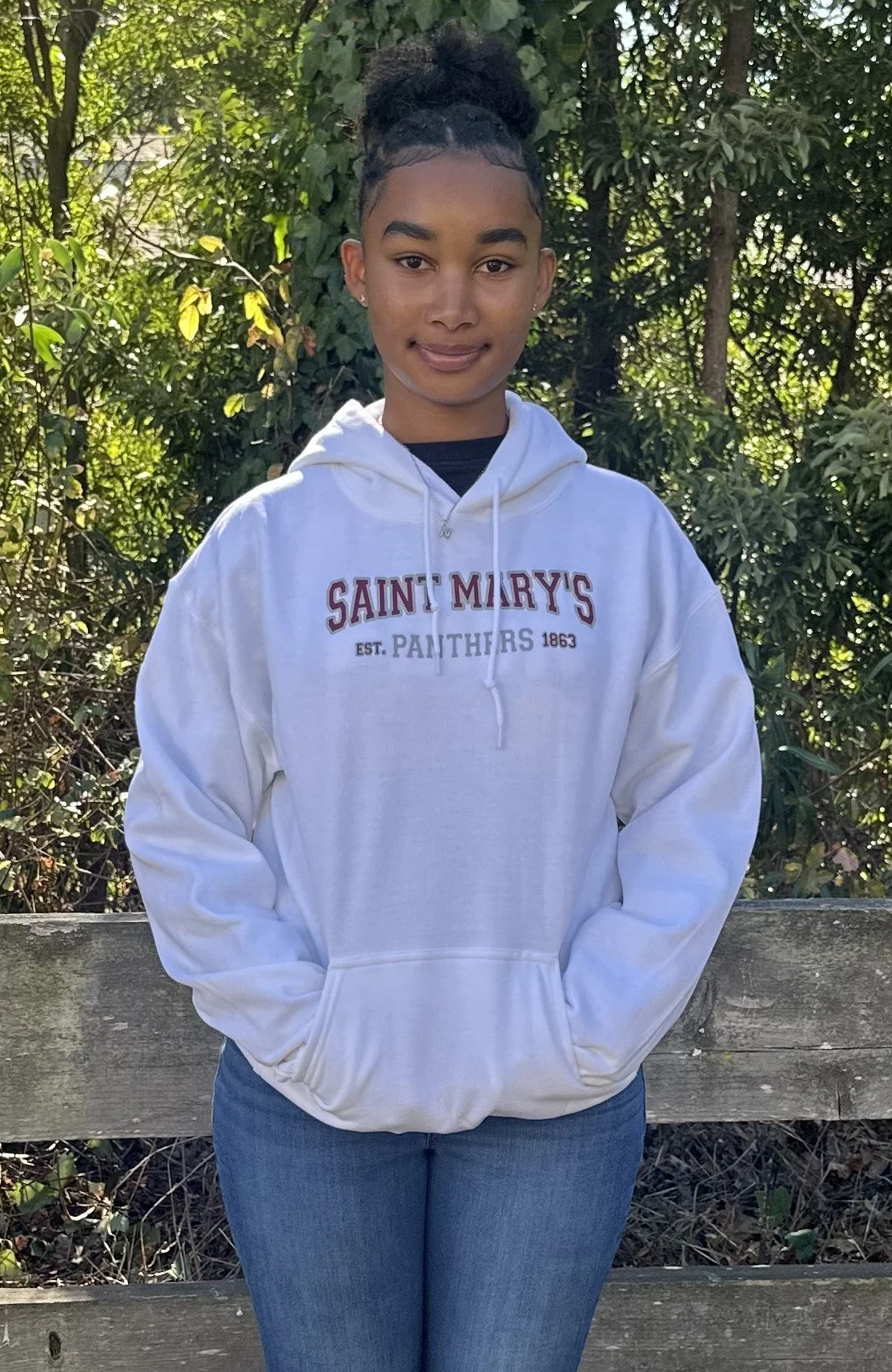 New White Est. 1863 Hoodie