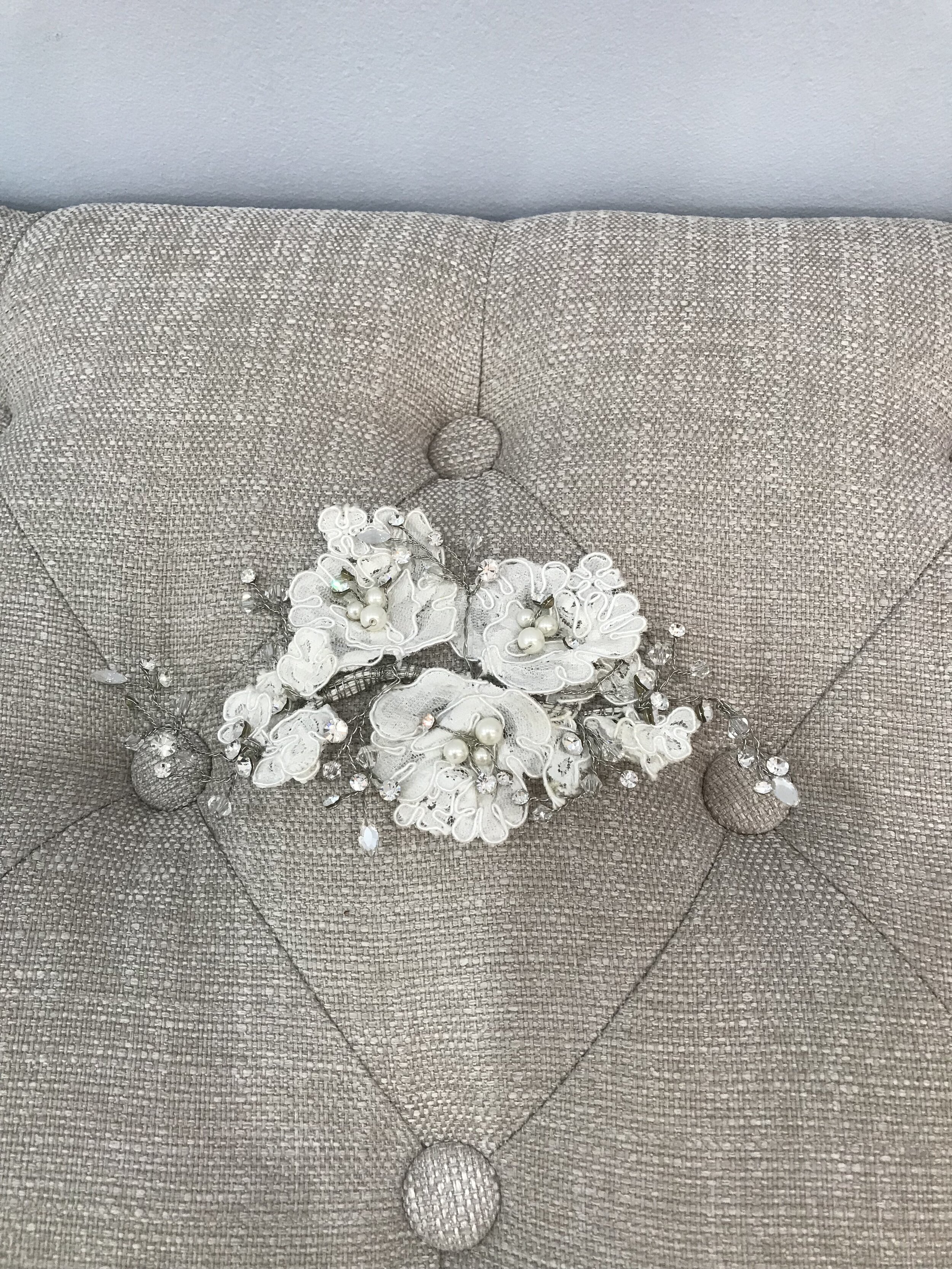 Windsor Bridal Jewellery Hairpiece - #00042-2