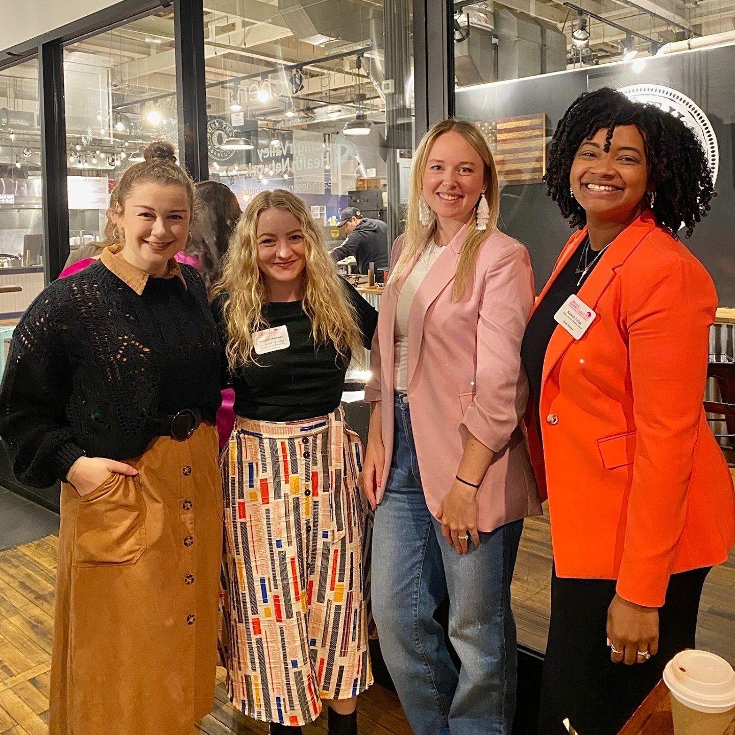 Connections made ✔️ 

#SocialT team members, Rachel and Amiee, joined the @wbclehighvalley at @eastonpublicmkt last week for a casual networking event which focused on connecting with fellow women business leaders and celebrating National Volunteer M