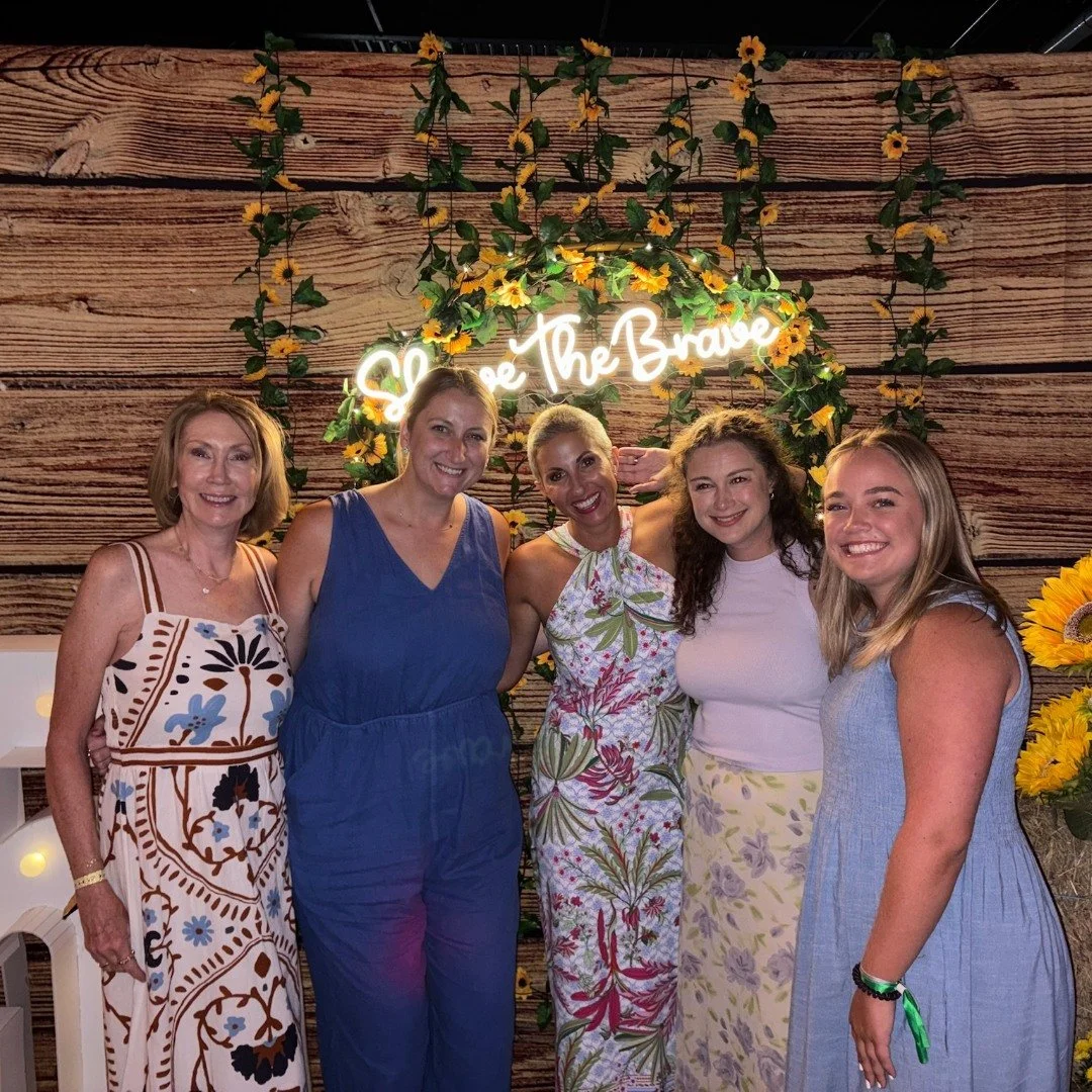 Celebrating courage and raising funds for childhood cancer 💚

Ashley Russo took the brave step at this year&rsquo;s @stbaldricks Shave for the Brave and the #SocialT team was there to cheer her on every step of the way! Seeing friends, family and co