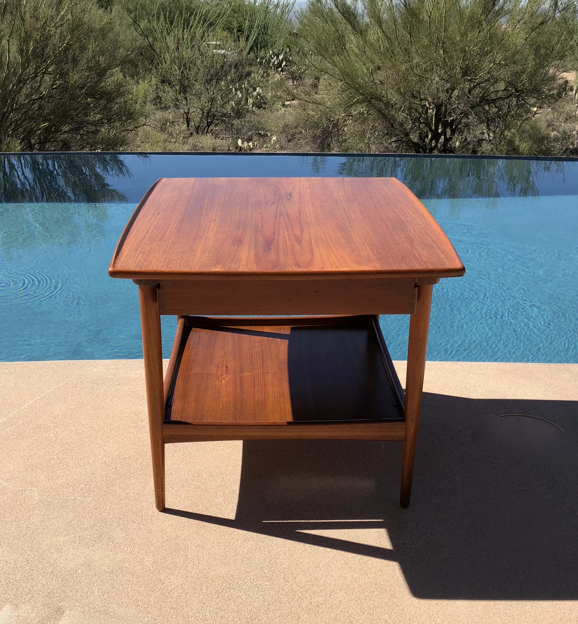 Danish Modern Teak End Table