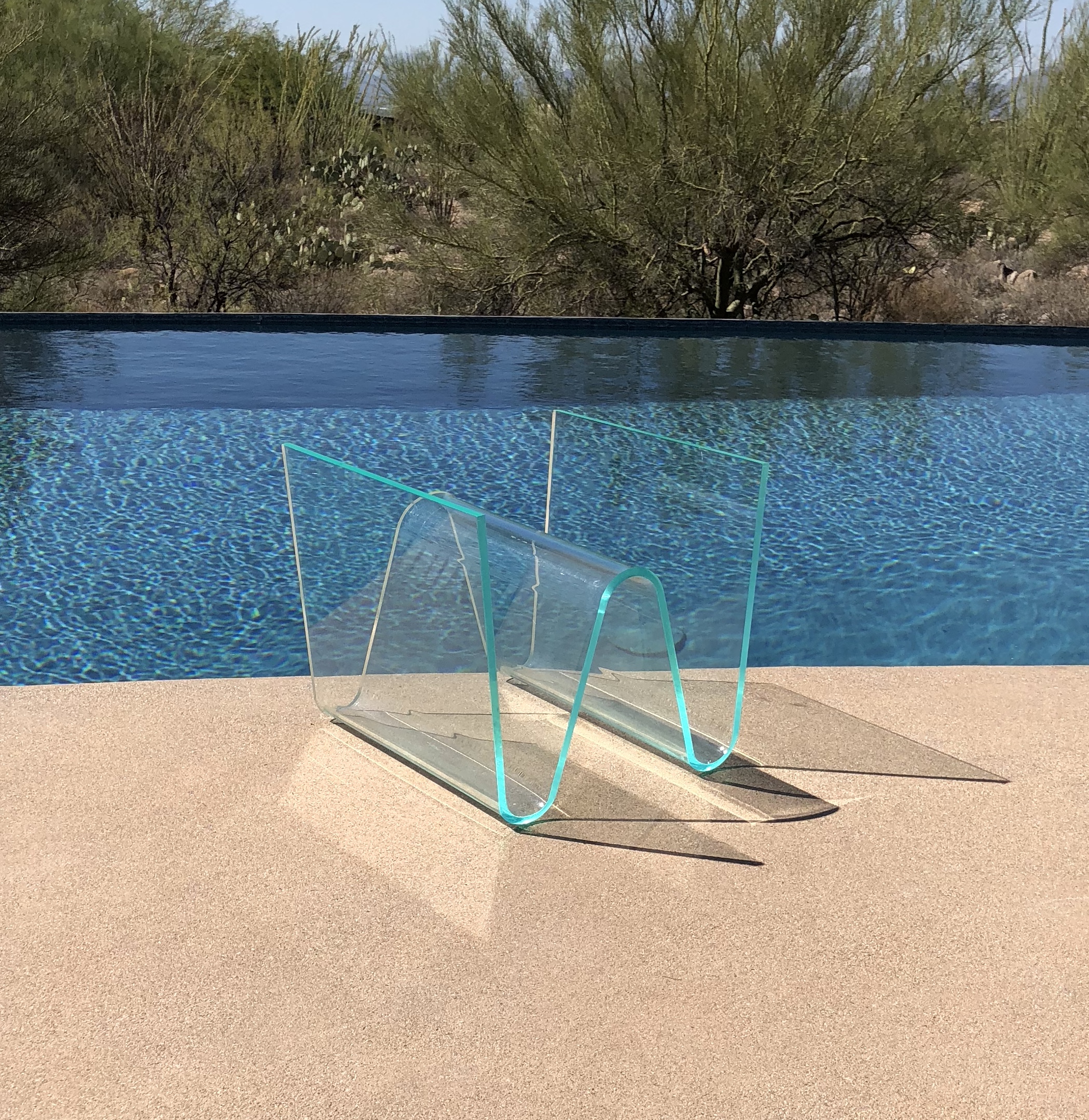 Mid Century Modern Magazine Holder