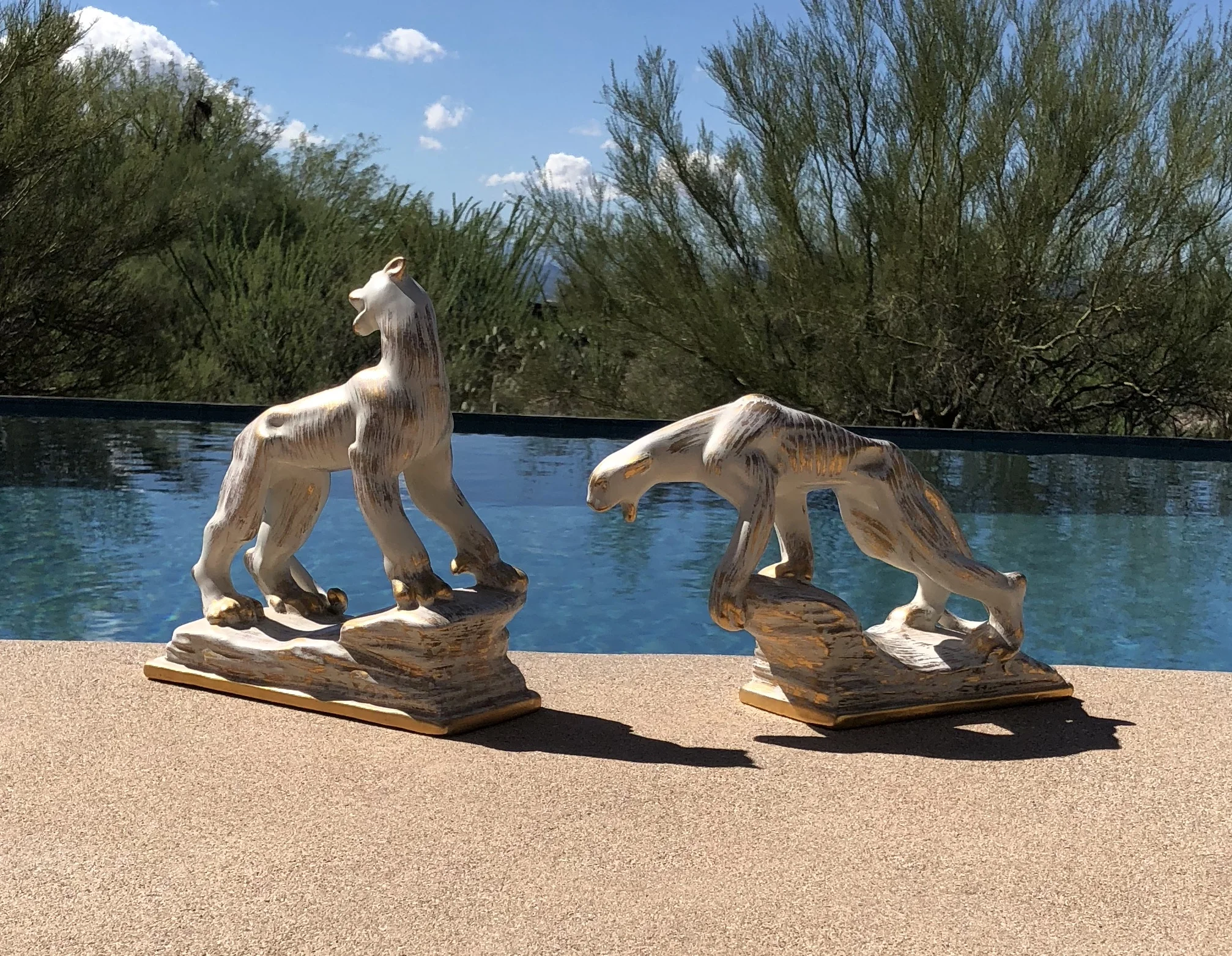 Mid Century Royal Haegar Leopards