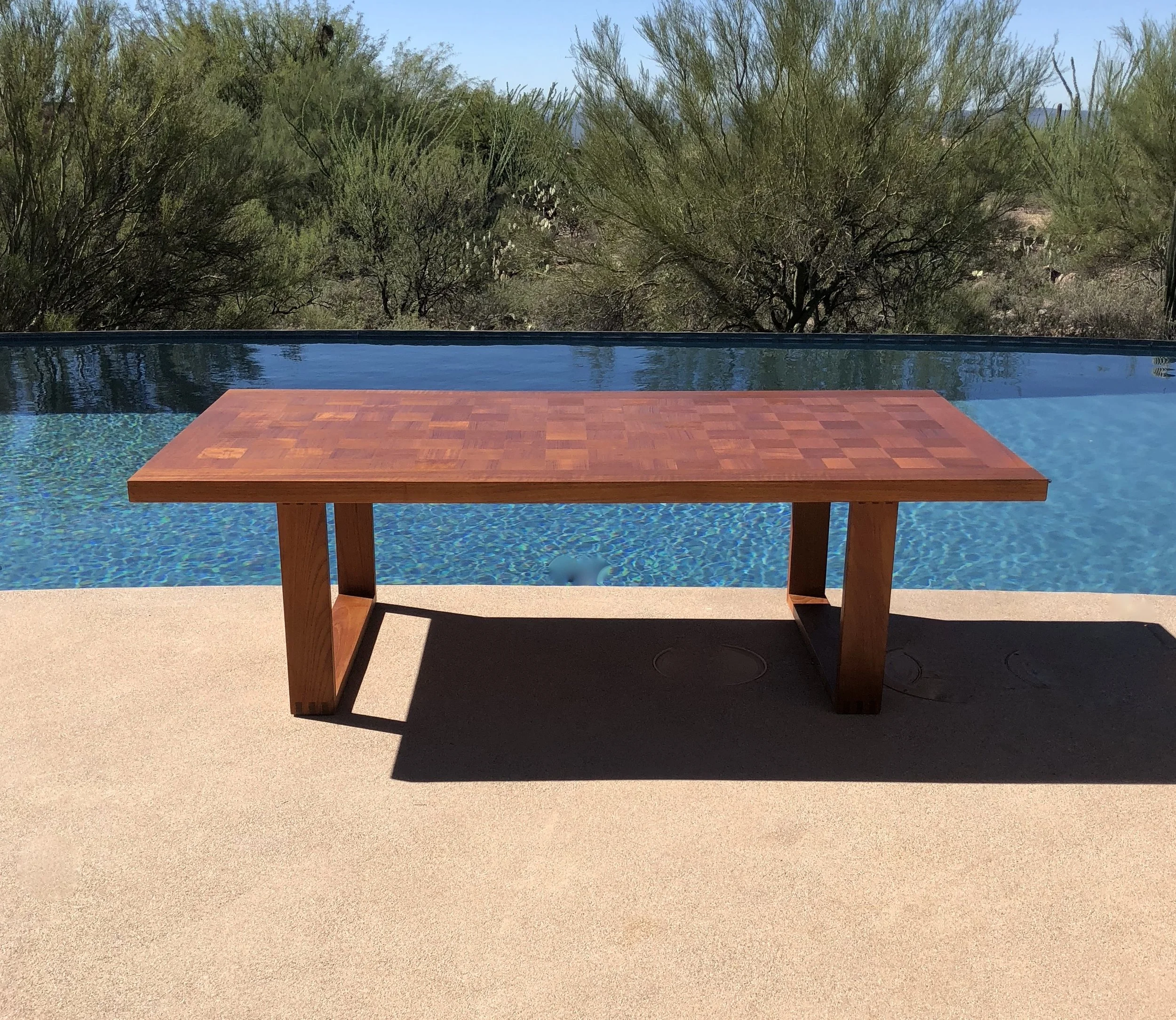 Danish Modern Poul Cadovious Chessboard Table