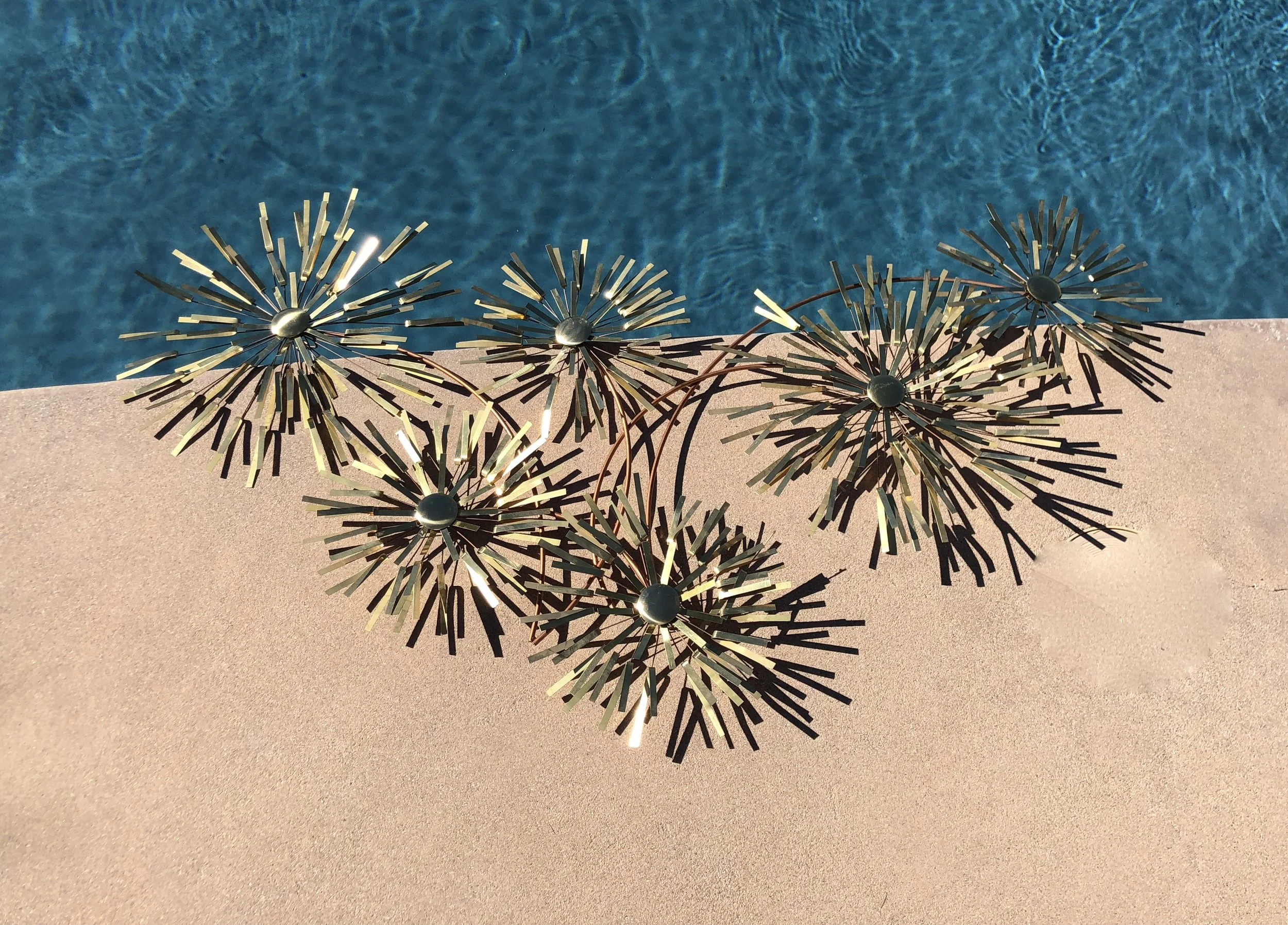 Mid Century Modern Curtis Jere Wall Sculpture